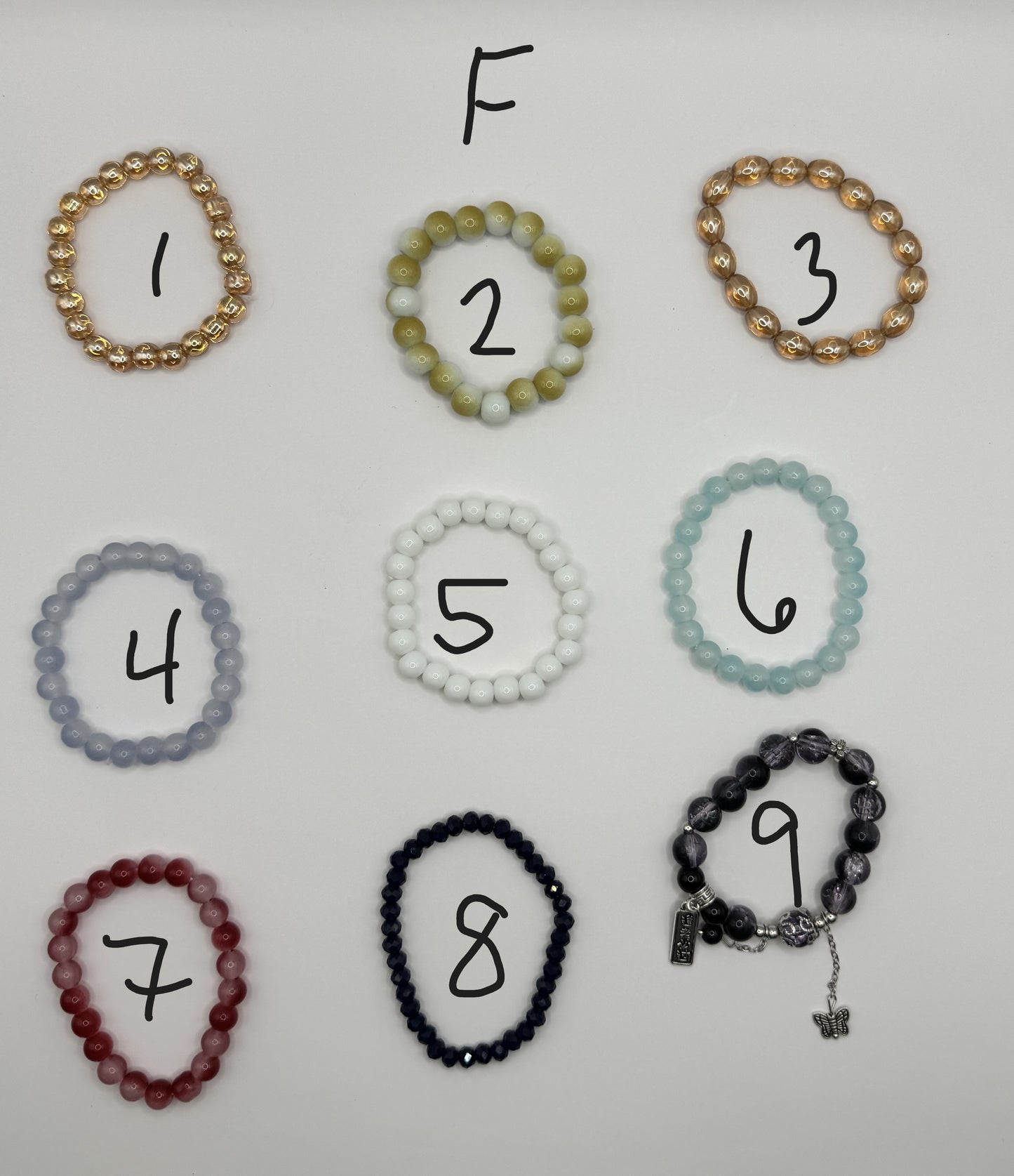 Glass Beaded Bracelets