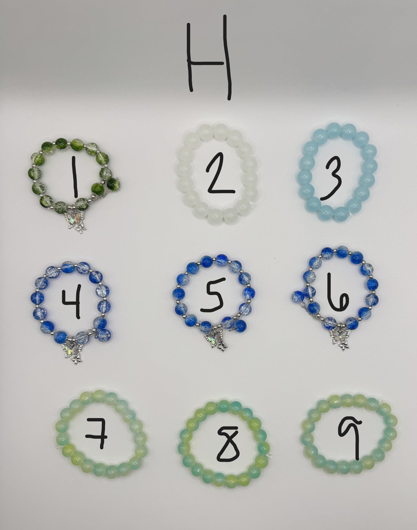Glass Beaded Bracelets