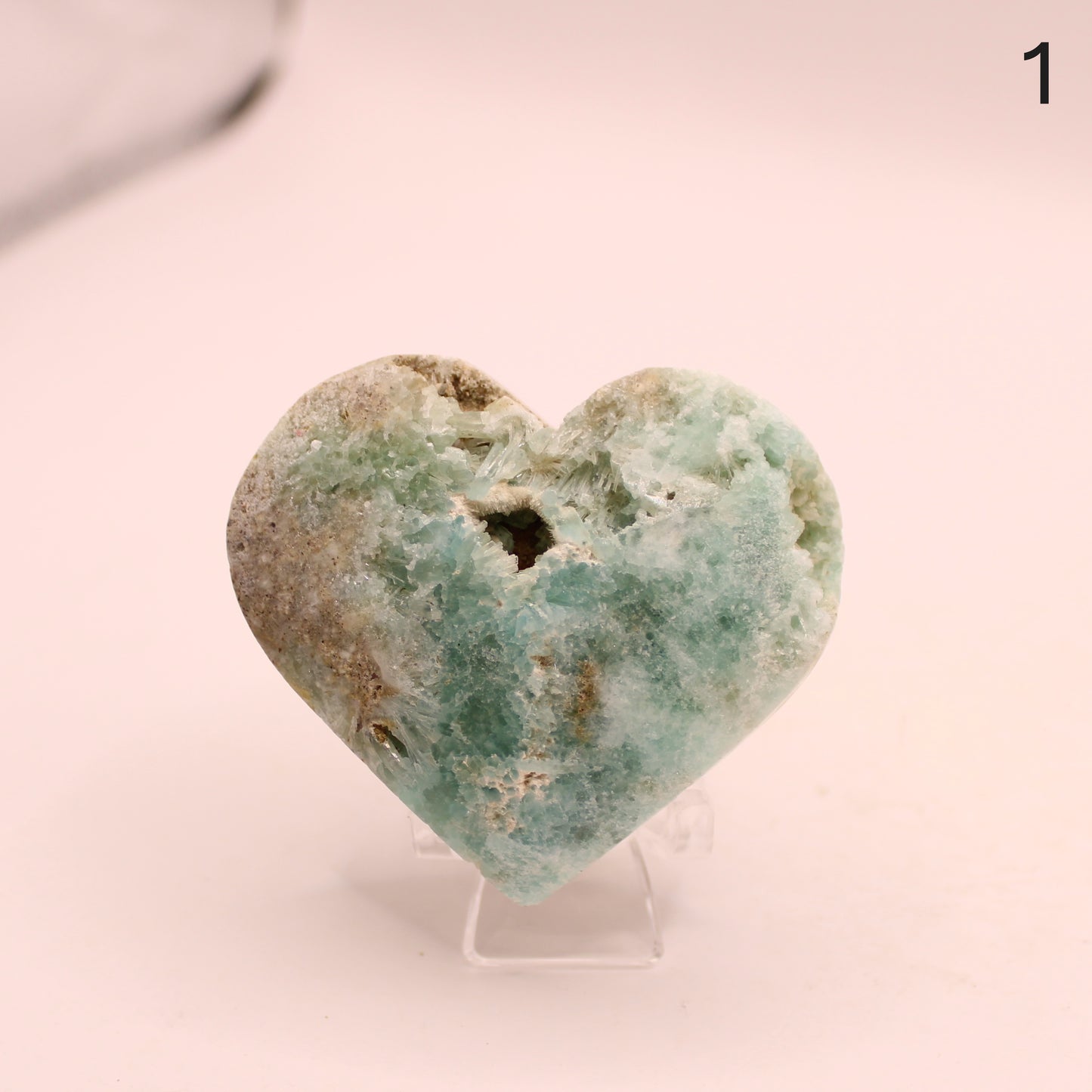 Hemimorphite Heart