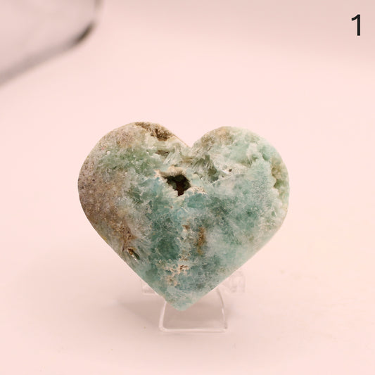 Hemimorphite Heart