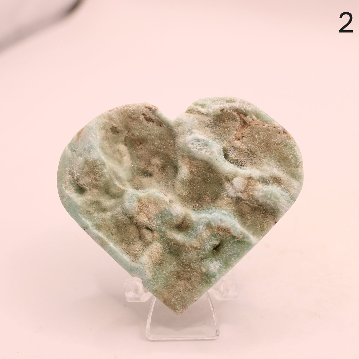 Hemimorphite Heart