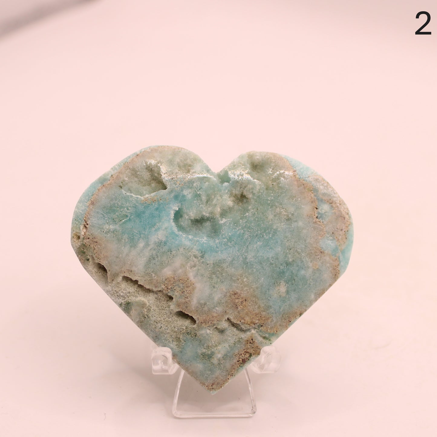 Hemimorphite Heart