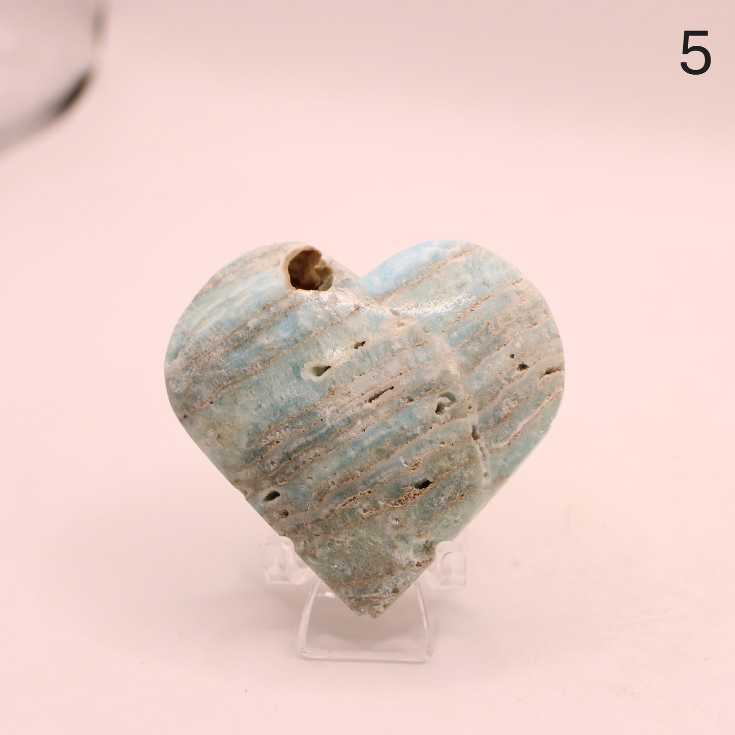 Hemimorphite Heart