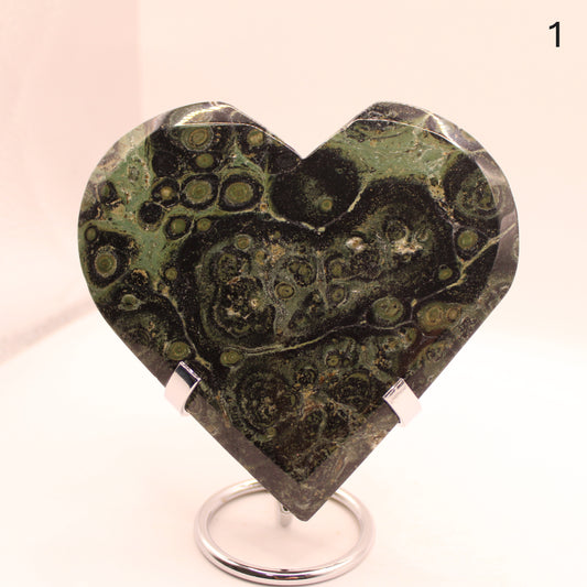 Kambaba Jasper Heart