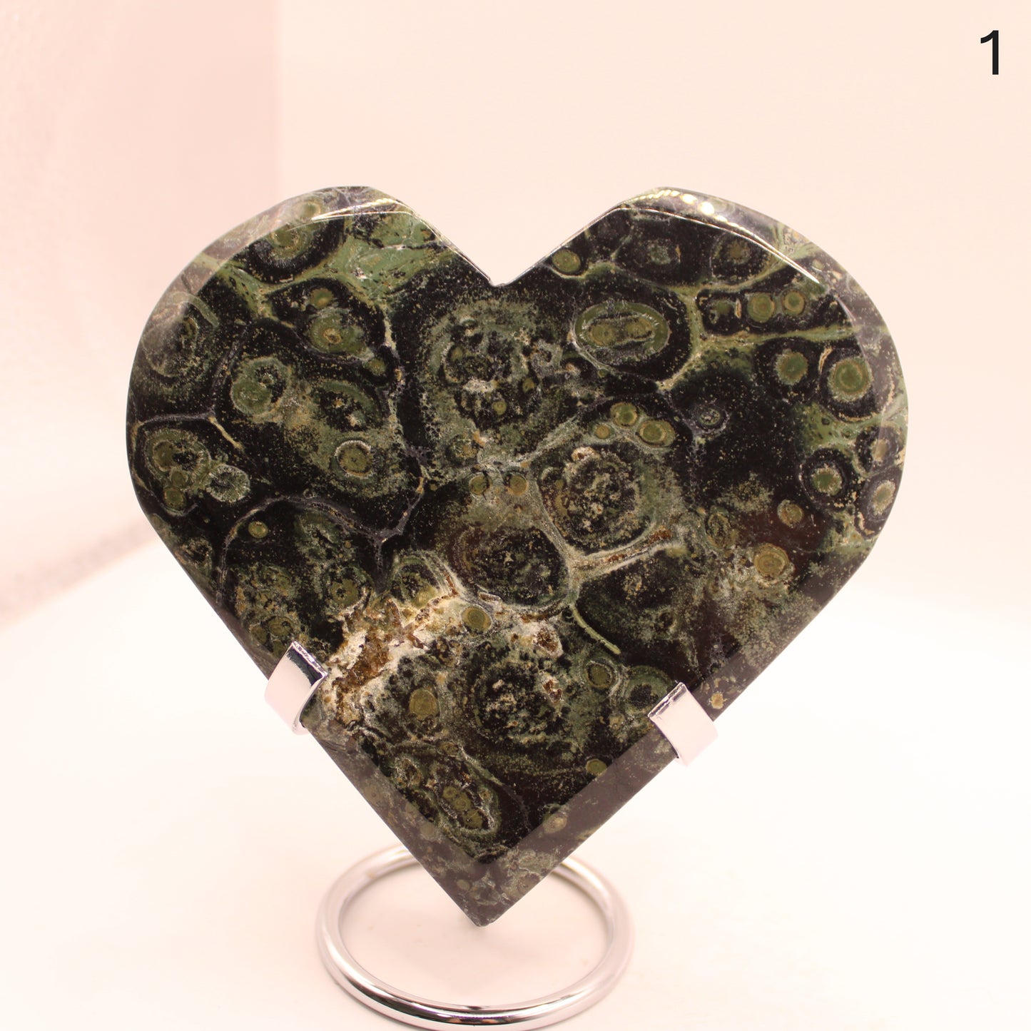 Kambaba Jasper Heart