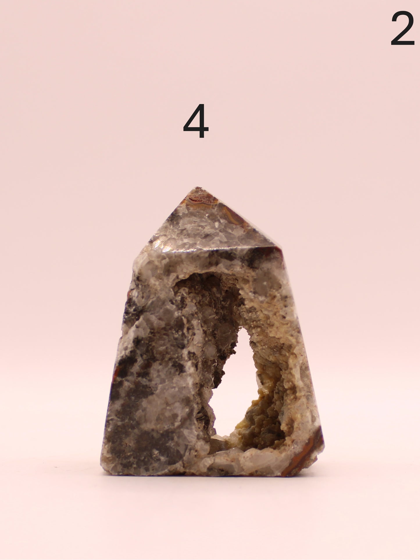 Morocco Agate Geode Towers