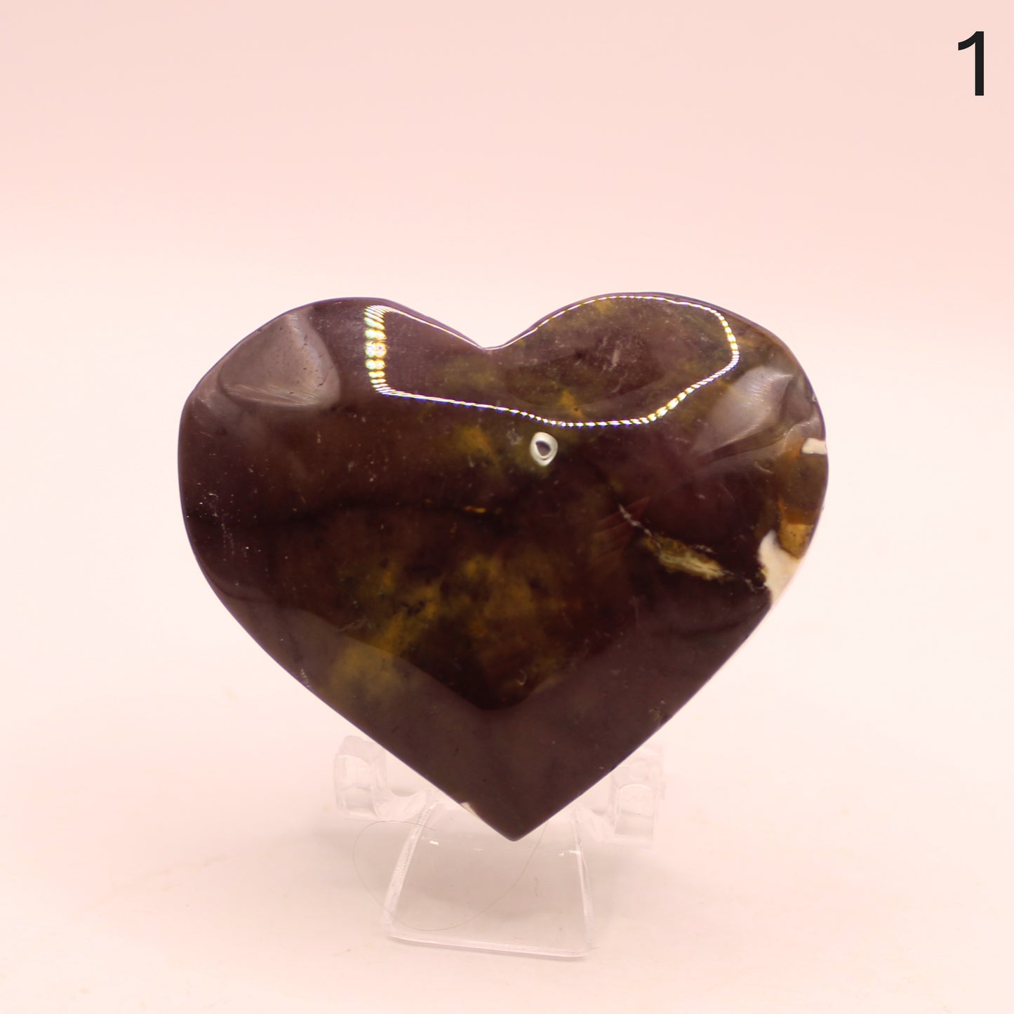 Ocean Jasper Heart