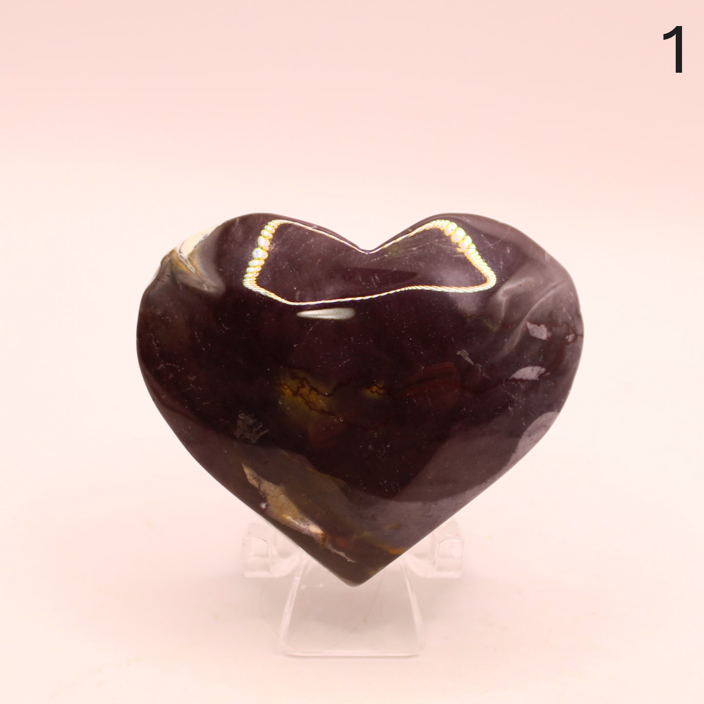 Ocean Jasper Heart