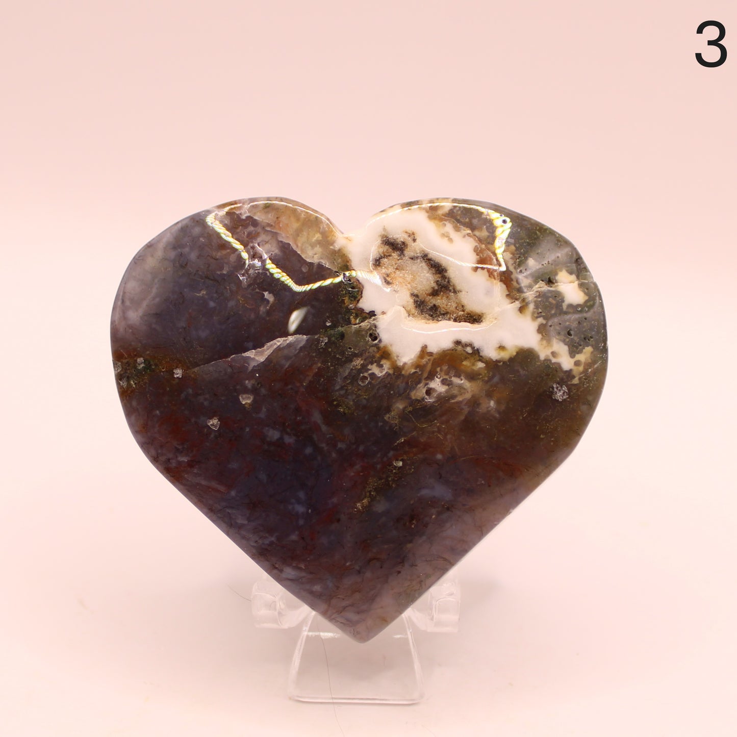Ocean Jasper Heart