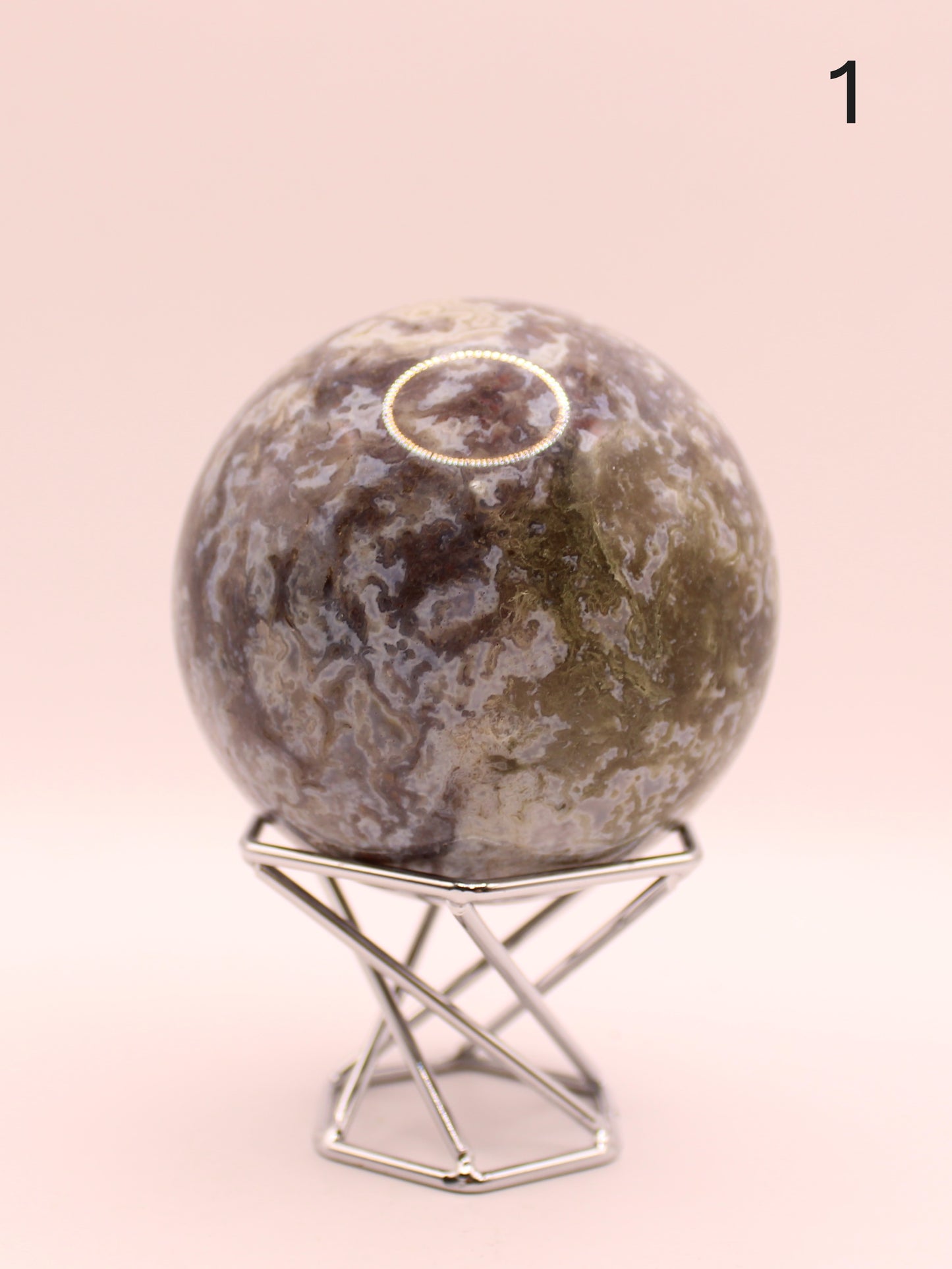 Ocean Jasper Sphere