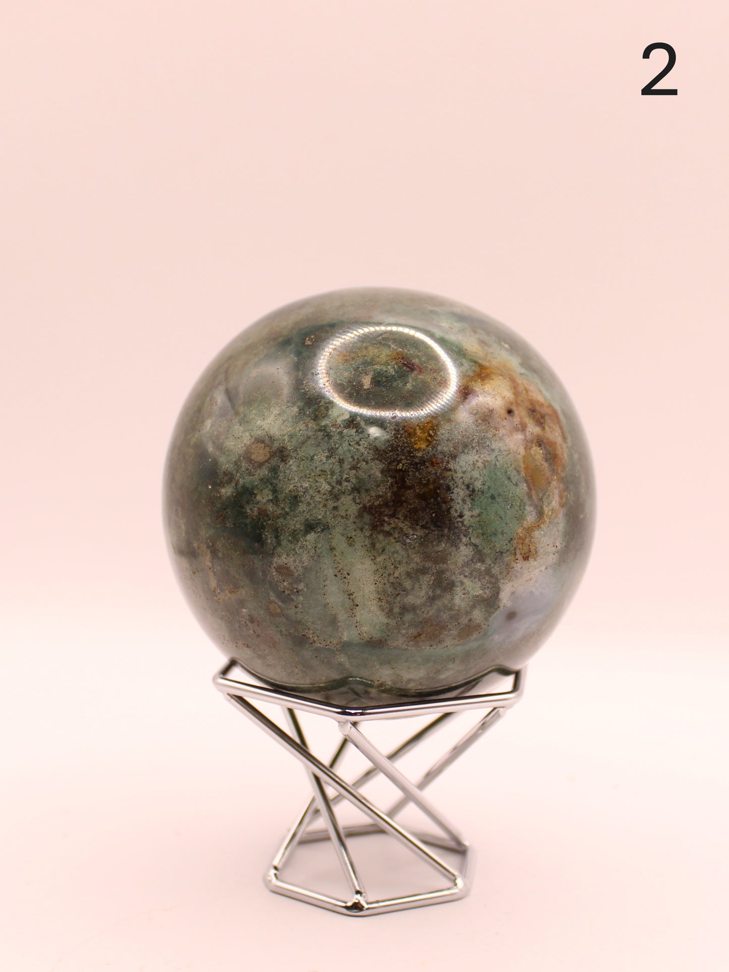Ocean Jasper Sphere