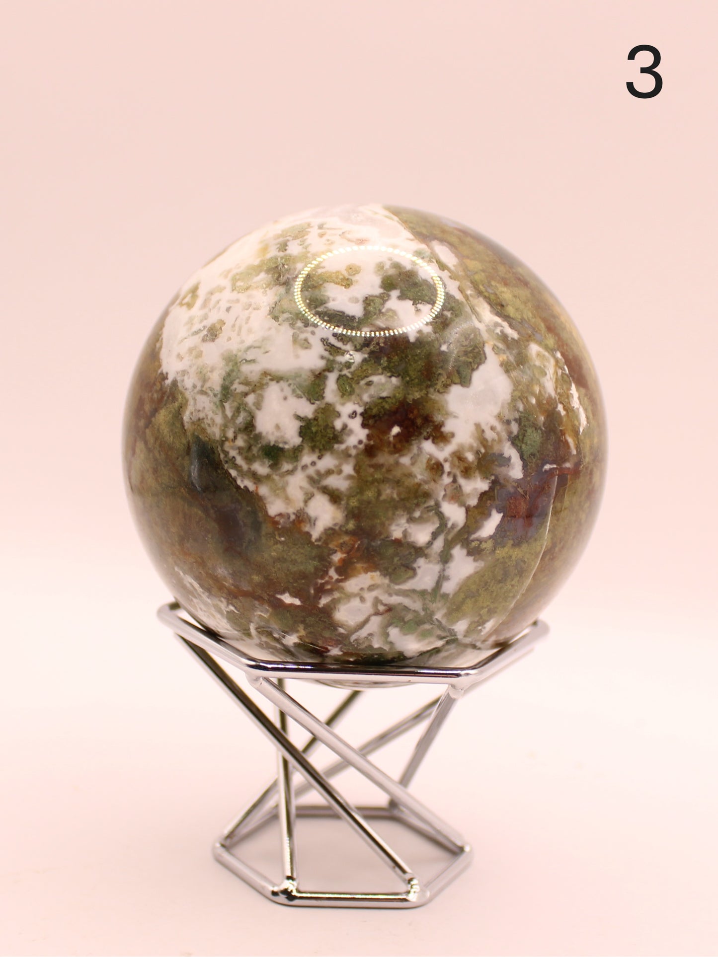 Ocean Jasper Sphere