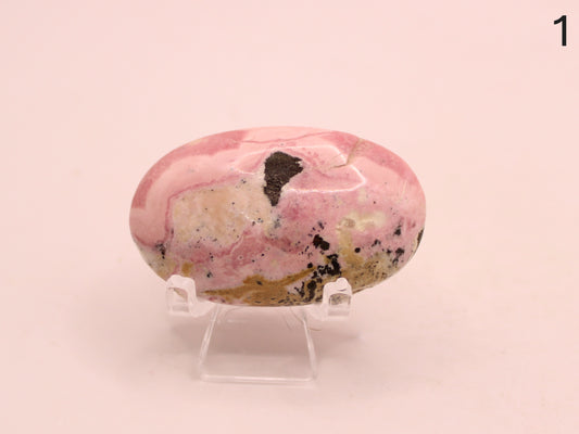 Peruvian Rhodonite Palm Stone