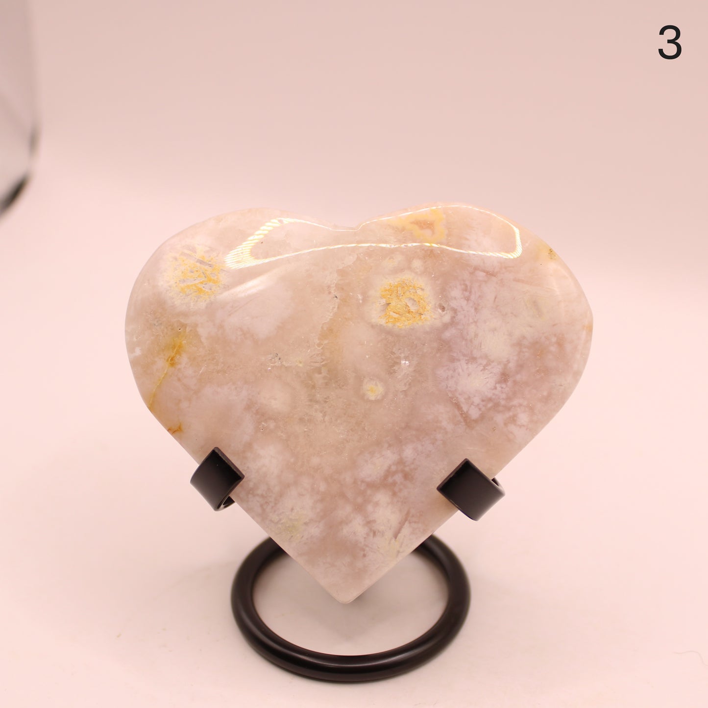 Pink Amethyst Hearts