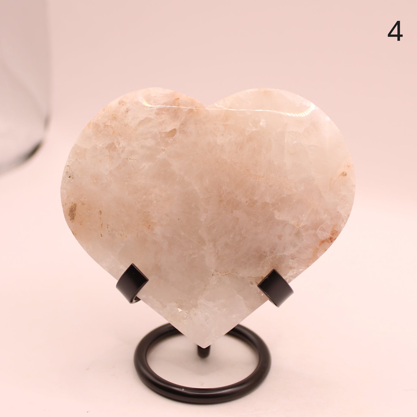 Pink Amethyst Hearts
