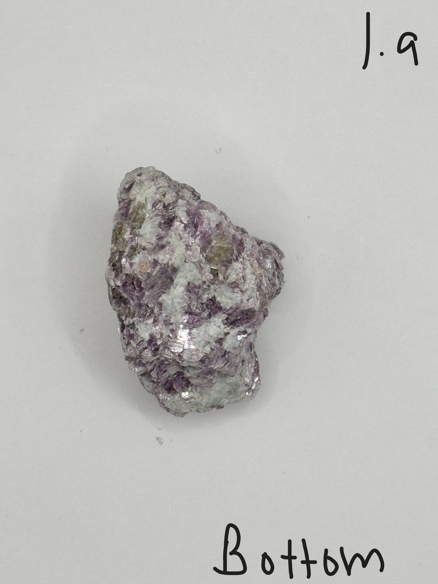 Purple Mica Raw Stone