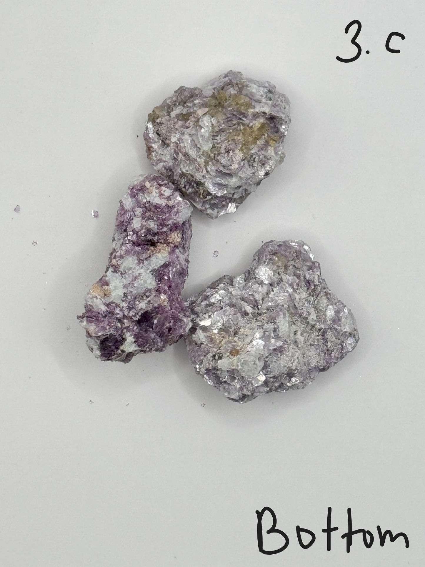 Purple Mica Raw Stone