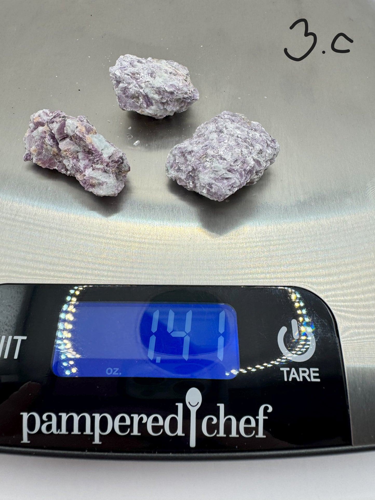 Purple Mica Raw Stone