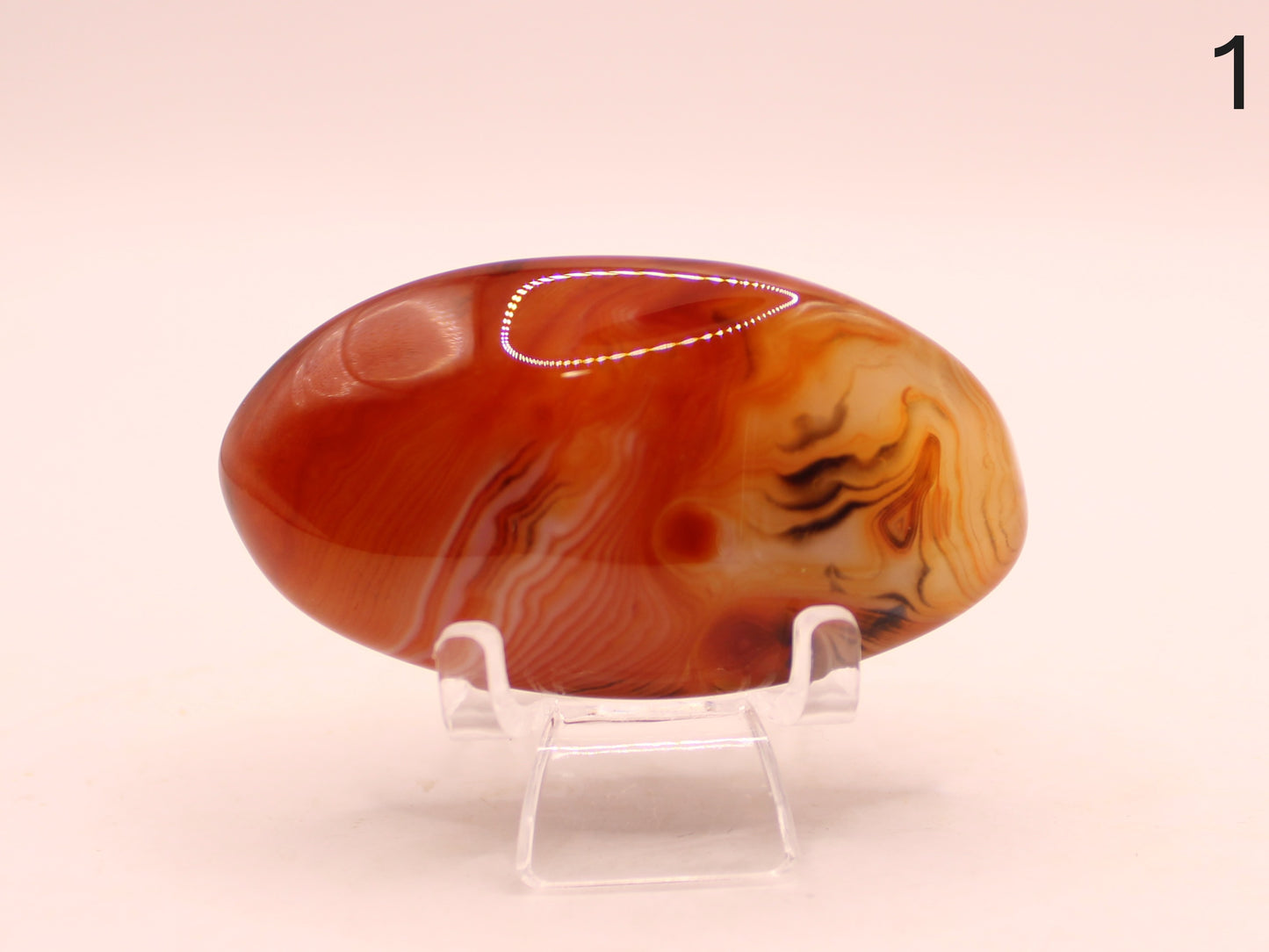 Sardonyx Palm Stones