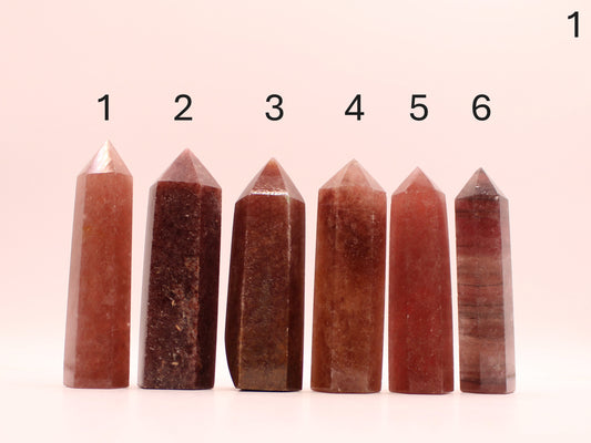 Strawberry Quartz Towers