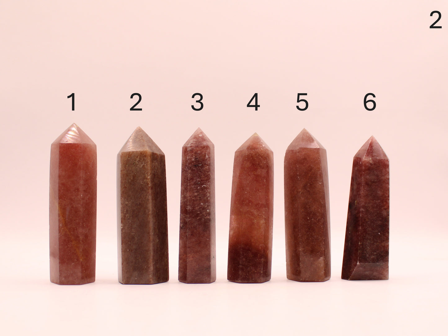 Strawberry Quartz Towers