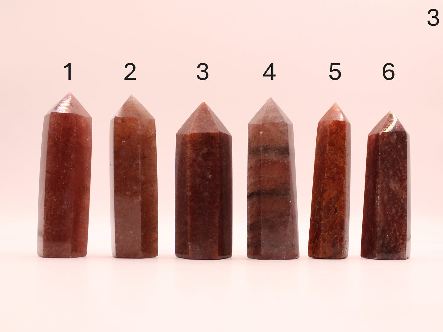 Strawberry Quartz Towers